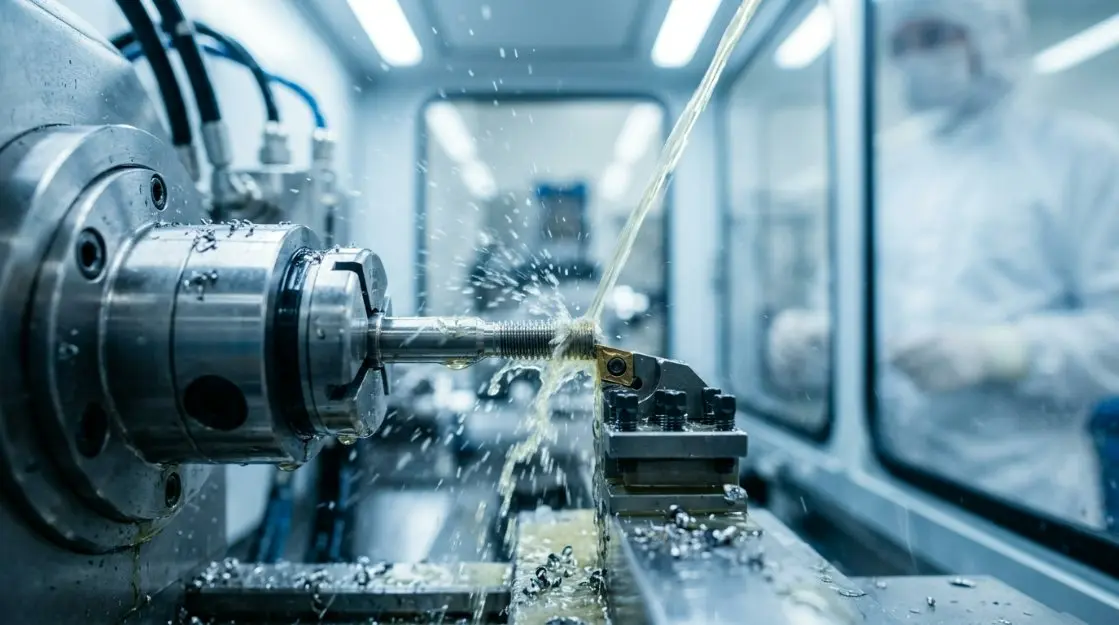 China CNC-Bearbeitung medizinischer Teile für den US-Markt: Leitfaden 2026 zur FDA-Konformität, KI-Verfolgung und Zollminderung