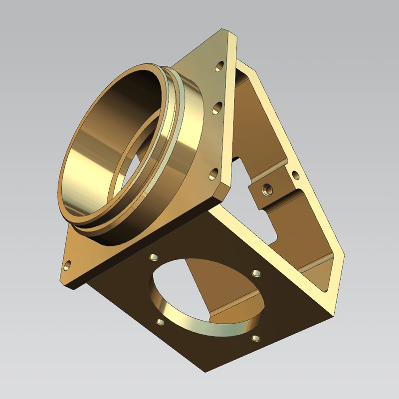 CNC-bearbeitete Komponenten